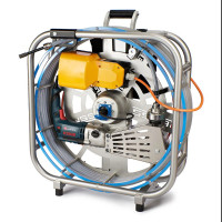 RENSSI RCM 10 Plus Řetězový čistící stroj pro potrubí DN 50‑200